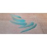 lot de 10 Coq filant couleur vert d'eau