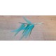 lot de 10 Coq filant couleur vert d'eau