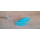 lot de 10 Coq filant couleur turquoise clair