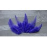 Lot de 20 Plumes de coq violet